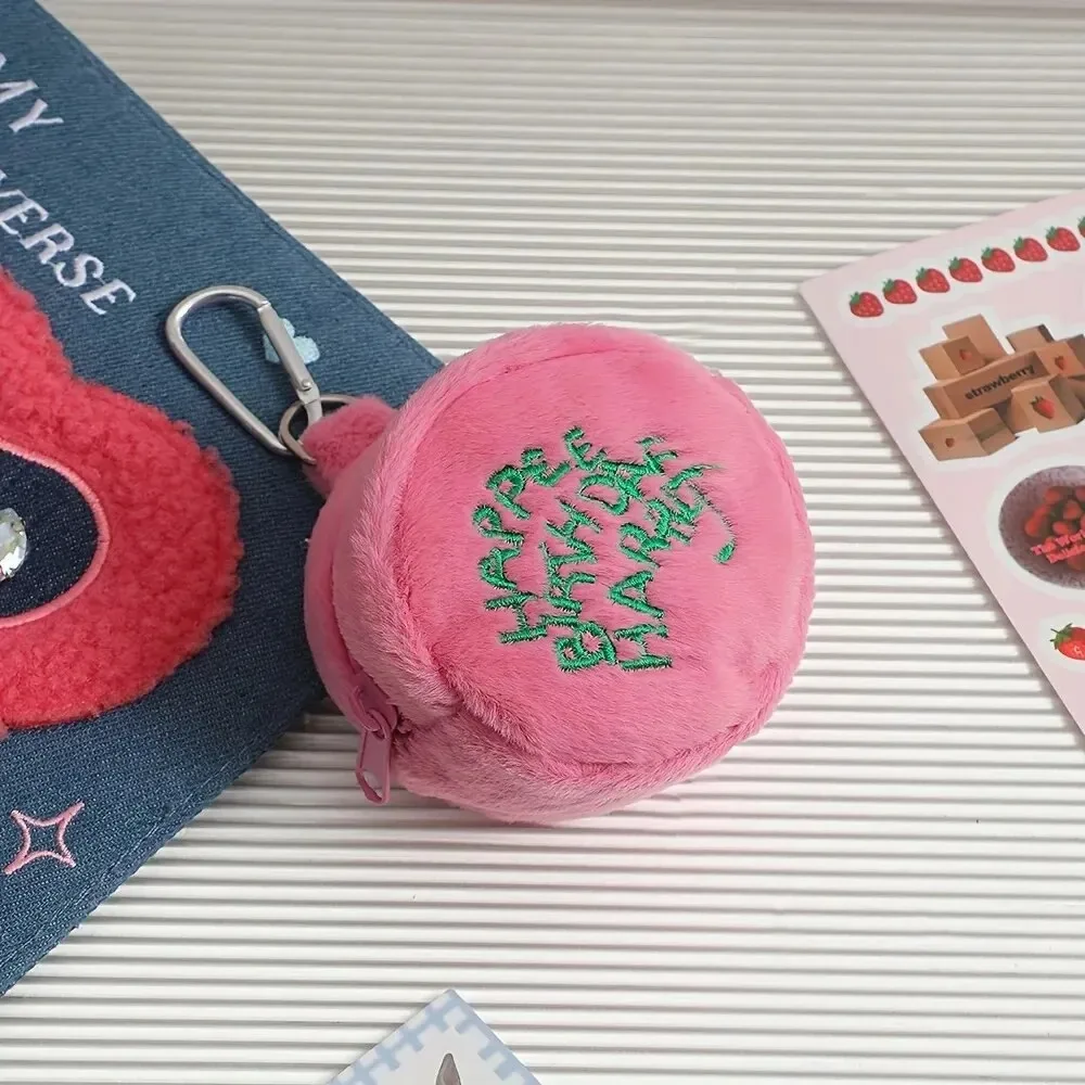 Cute Cake-shaped Furry Hanging - đánh giá và giá Backpack Insert Organizer