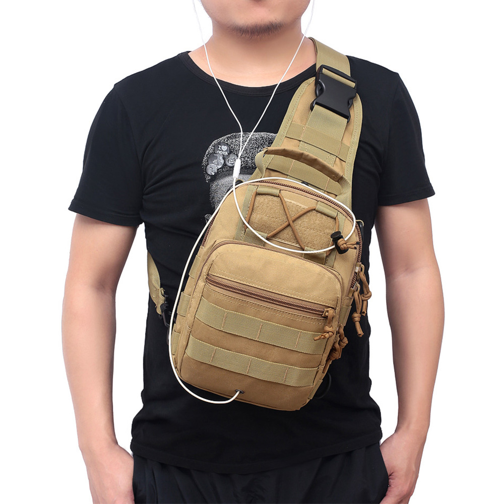 Men Crossbody Sling Backpack S - đánh giá và giá Rucksack Military Style