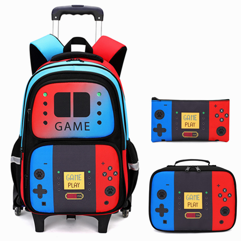 3PCS Kids Rolling Backpack for - đánh giá và giá School Backpack Teen