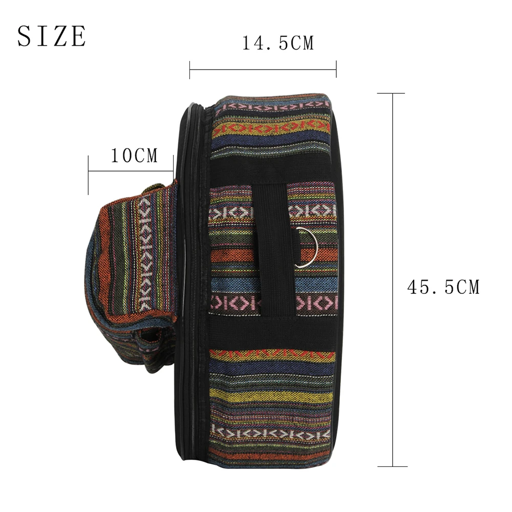 Snare Drum Gig Bag Ethnic Styl - đánh giá và giá Rucksack Military Style
