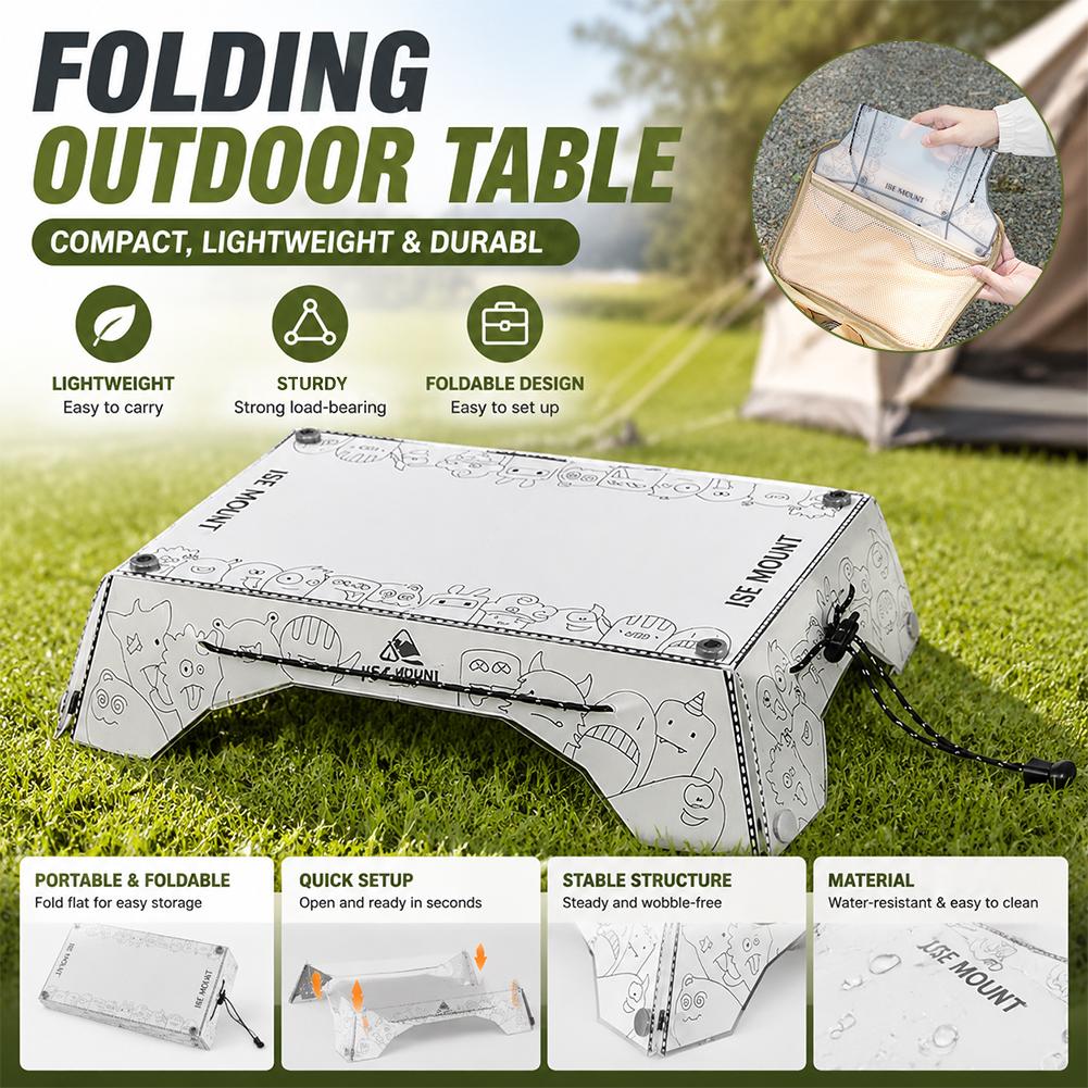 Folding Camping Table Ultralig - đánh giá và giá Foldable Backpack Small